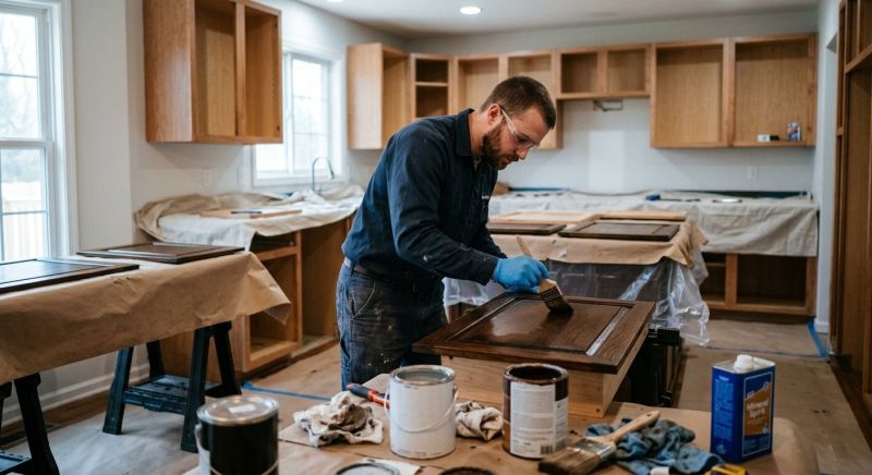 Cabinet Glazing Service in Cincinnati, OH