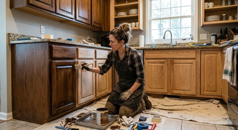 Kitchen Cabinet Refinishing in Bloomington, IN