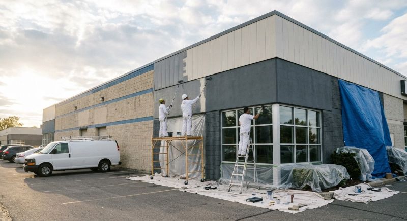 Outdoor Commercial Painting in Longmont, CO